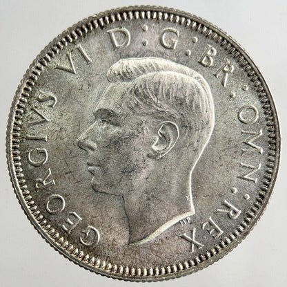 1941 George VI One Shilling Silver Coin | Very High Grade | a8170