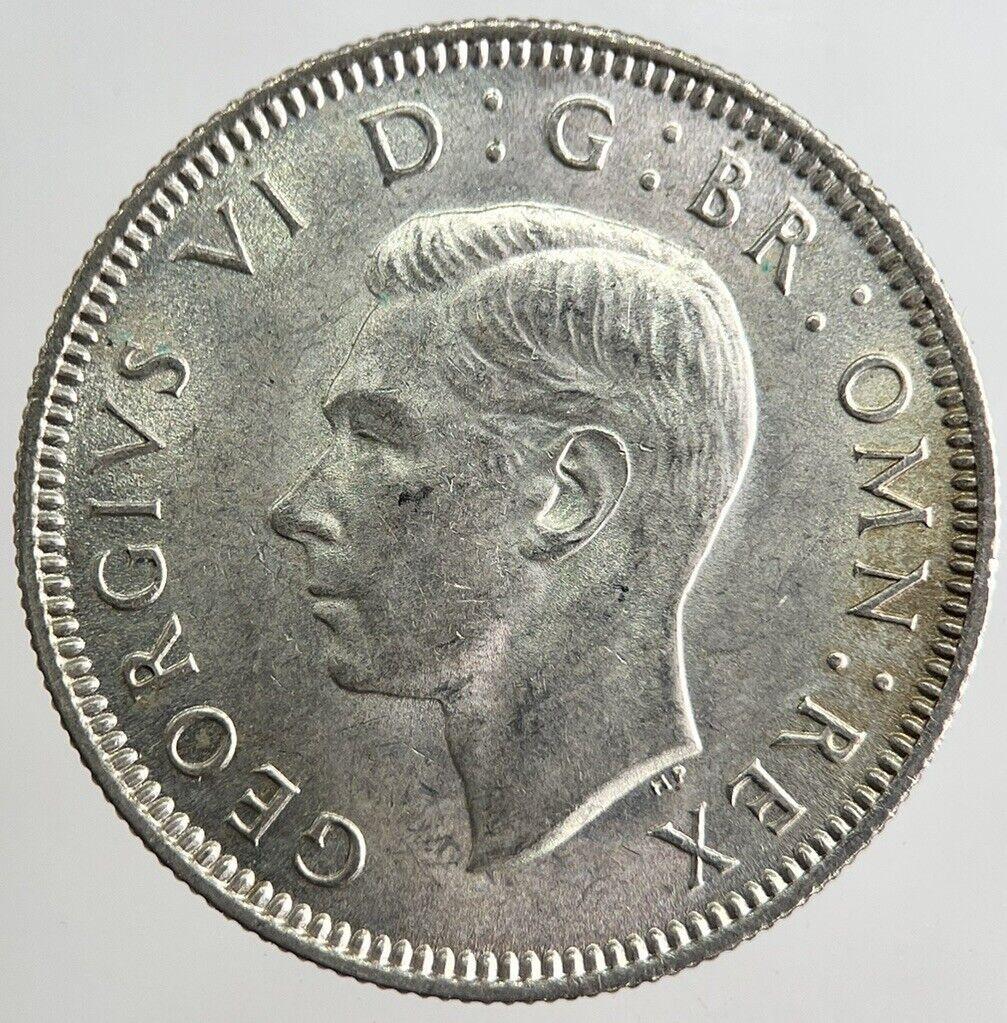 1941 George VI One Shilling Silver Coin | Very High Grade | a8172