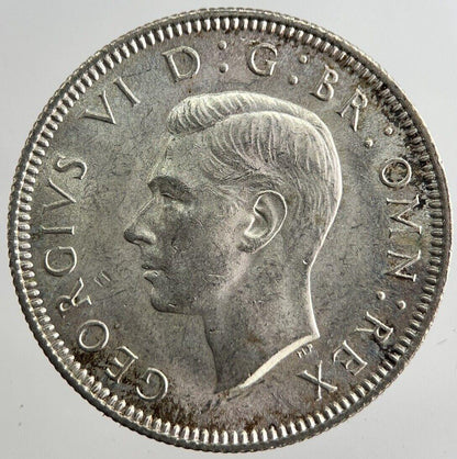1941 George VI One Shilling Silver Coin | Very High Grade | a8174