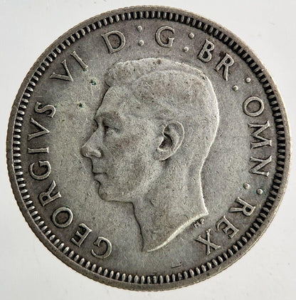 1941 George VI Shilling Silver Coin | Fine Collectable Grade
