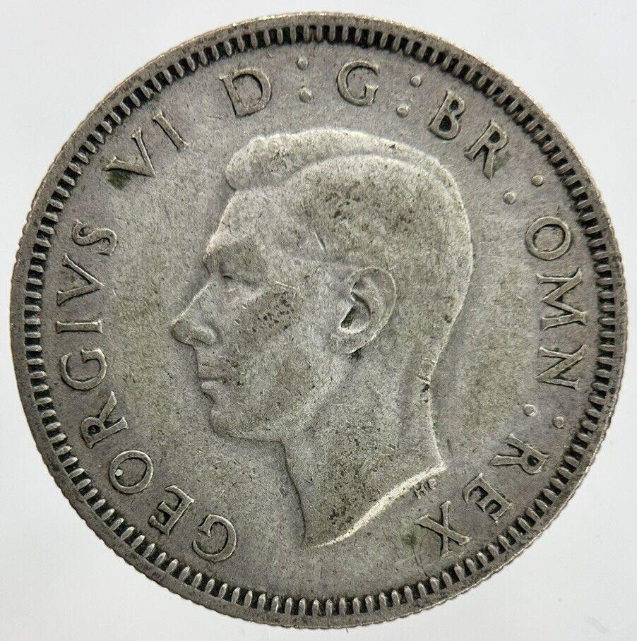 1941 George VI Shilling Silver Coin | Fine Collectable Grade