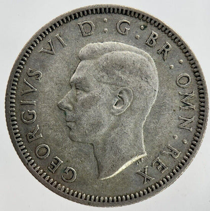 1941 George VI Shilling Silver Coin | Fine Collectable Grade