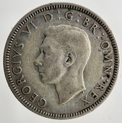 1941 George VI Shilling Silver Coin | Fine Collectable Grade