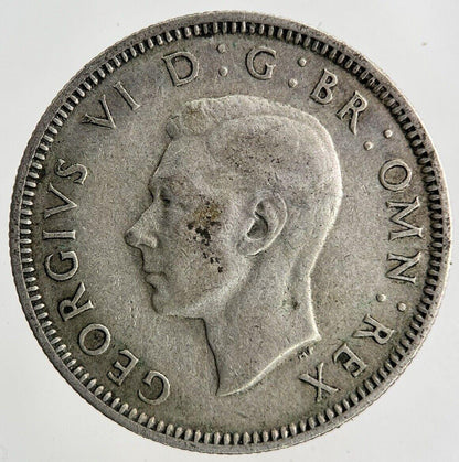 1941 George VI Shilling Silver Coin | Fine Collectable Grade