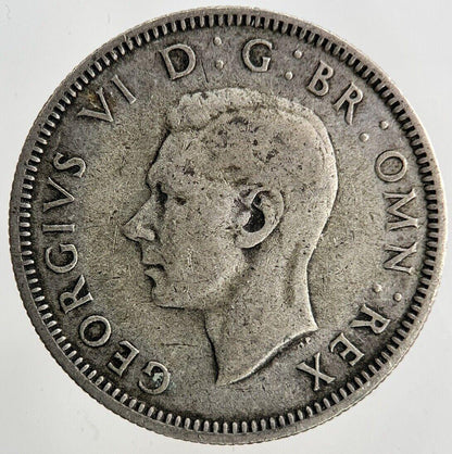 1941 George VI Shilling Silver Coin | Fine Collectable Grade