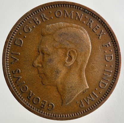 1941 George VI Half-Penny Coin | Fine Collectable Grade