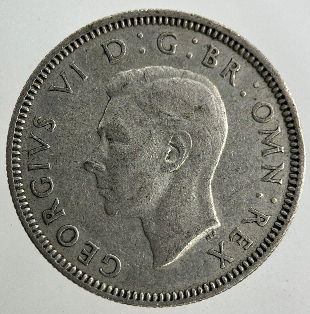 1941 George VI Shilling Silver Coin | Fine Collectable Grade