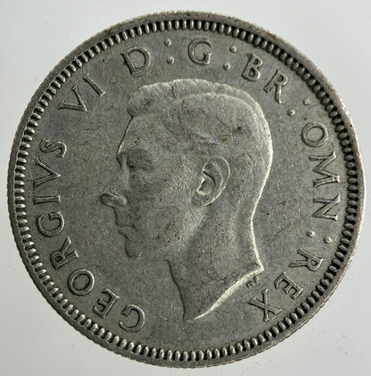 1941 George VI Shilling Silver Coin | Fine Collectable Grade