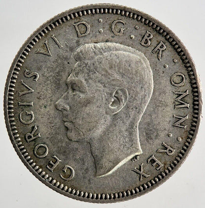1941 George VI One Shilling Silver Coin | Very High Grade