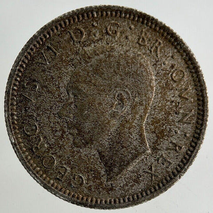 1941 George VI Sixpence Silver Coin | Very High Grade