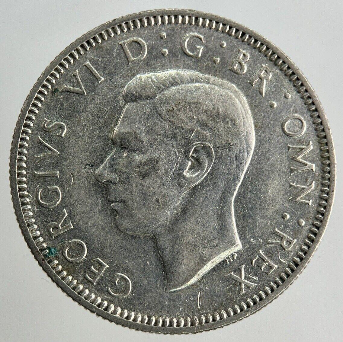 1941 George VI Shilling Silver Coin | Fine Collectable Grade