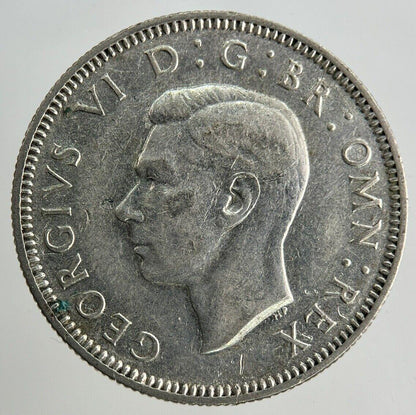 1941 George VI Shilling Silver Coin | Fine Collectable Grade