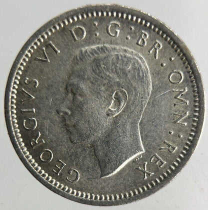 1941 George VI Threepence Silver Coin | Fine Collectable Grade