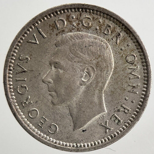 1941 George VI Threepence Silver Coin | Fine Collectable Grade