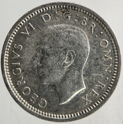 1941 George VI Threepence Silver Coin | Fine Collectable Grade