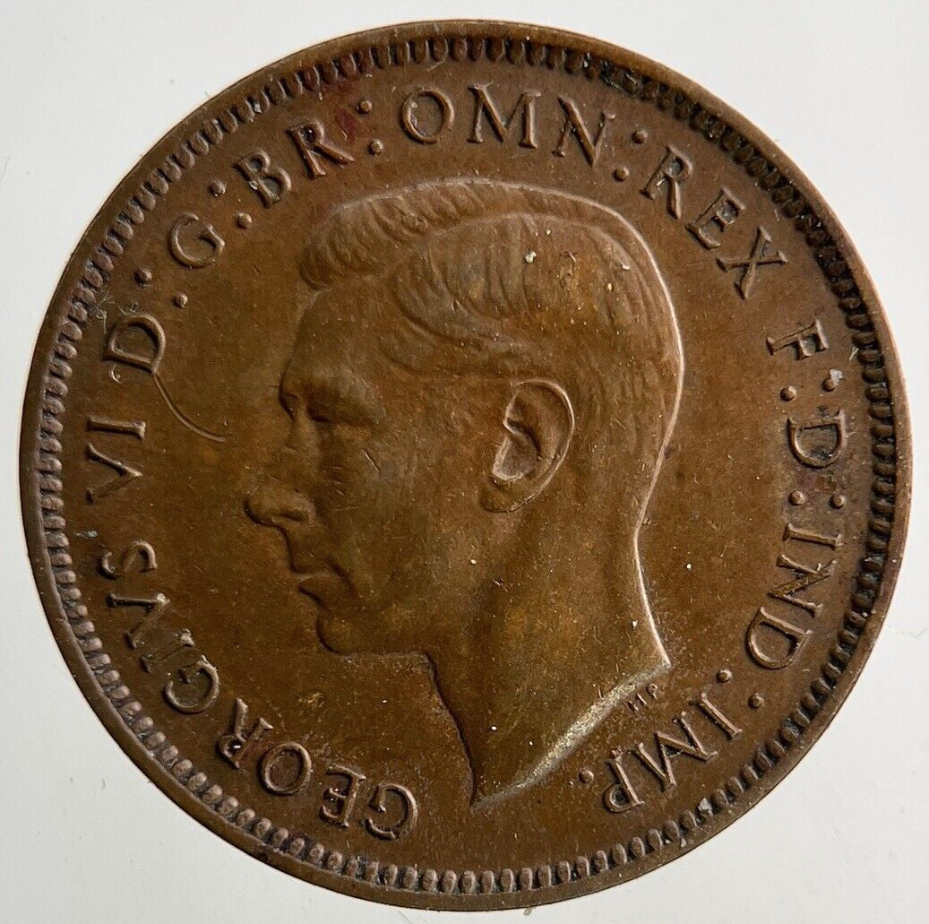 1941 George VI Wren Farthing Coin | Very High Grade