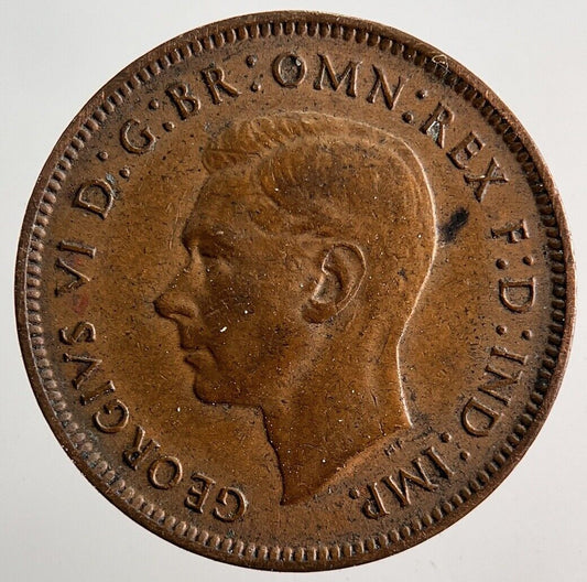 1941 George VI Wren Farthing Coin | Very High Grade