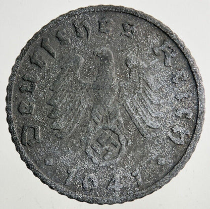 1941 Germany Nazi 5 Pfennig Coin | Fine Collectable Grade