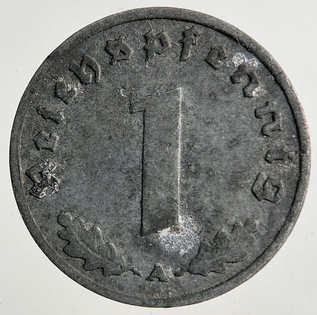 1941 Germany Nazi 1 Pfennig Coin | Fine Collectable Grade
