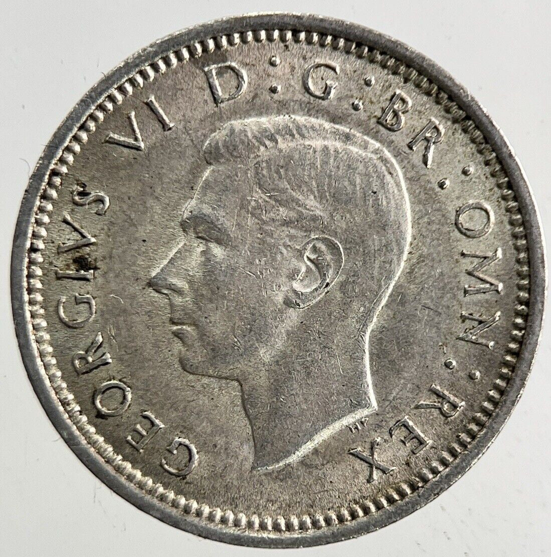 1941 George VI Threepence Silver Coin | Very High Grade