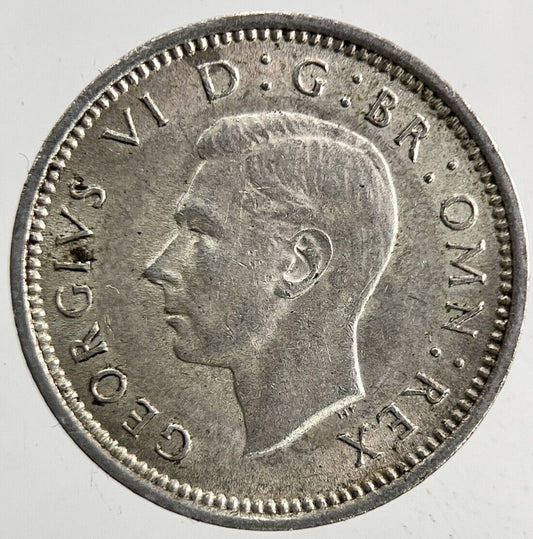 1941 George VI Threepence Silver Coin | Very High Grade