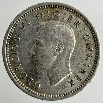1941 George VI Threepence Silver Coin | Fine Collectable Grade