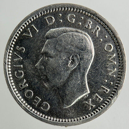 1941 George VI Threepence Silver Coin | Fine Collectable Grade