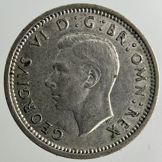 1941 George VI Threepence Silver Coin | Fine Collectable Grade