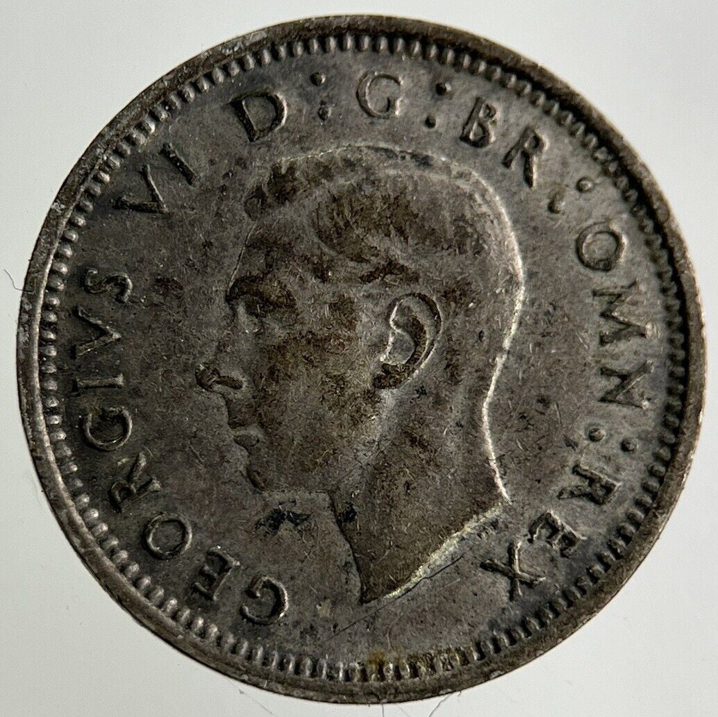 1941 George VI Threepence Silver Coin | Fine Collectable Grade