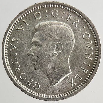 1941 George VI Threepence Silver Coin | Very High Grade