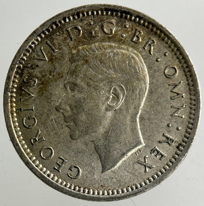 1941 George VI Threepence Silver Coin | Very High Grade