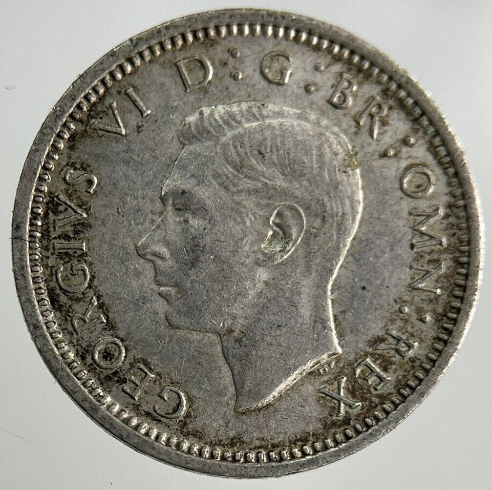 1941 George VI Threepence Silver Coin | Very High Grade