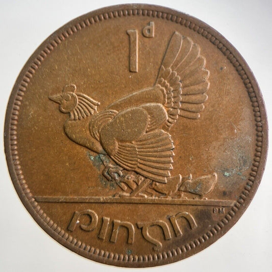 1941 Irish Penny Coin | Very High Grade | a4727