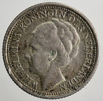1941 Netherlands 10 Cents Silver Coin | Fine Collectable Grade | a6515