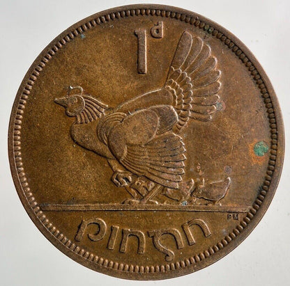 1941 Irish One Penny Coin | Very High Grade