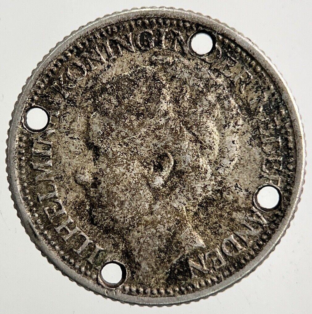 1941 Netherlands 10 Cents Silver Coin | Collectable Grade