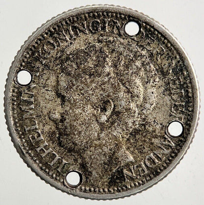 1941 Netherlands 10 Cents Silver Coin | Collectable Grade
