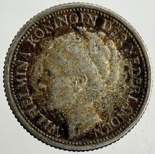 1941 Netherlands 10 Cents Silver Coin | Fine Collectable Grade