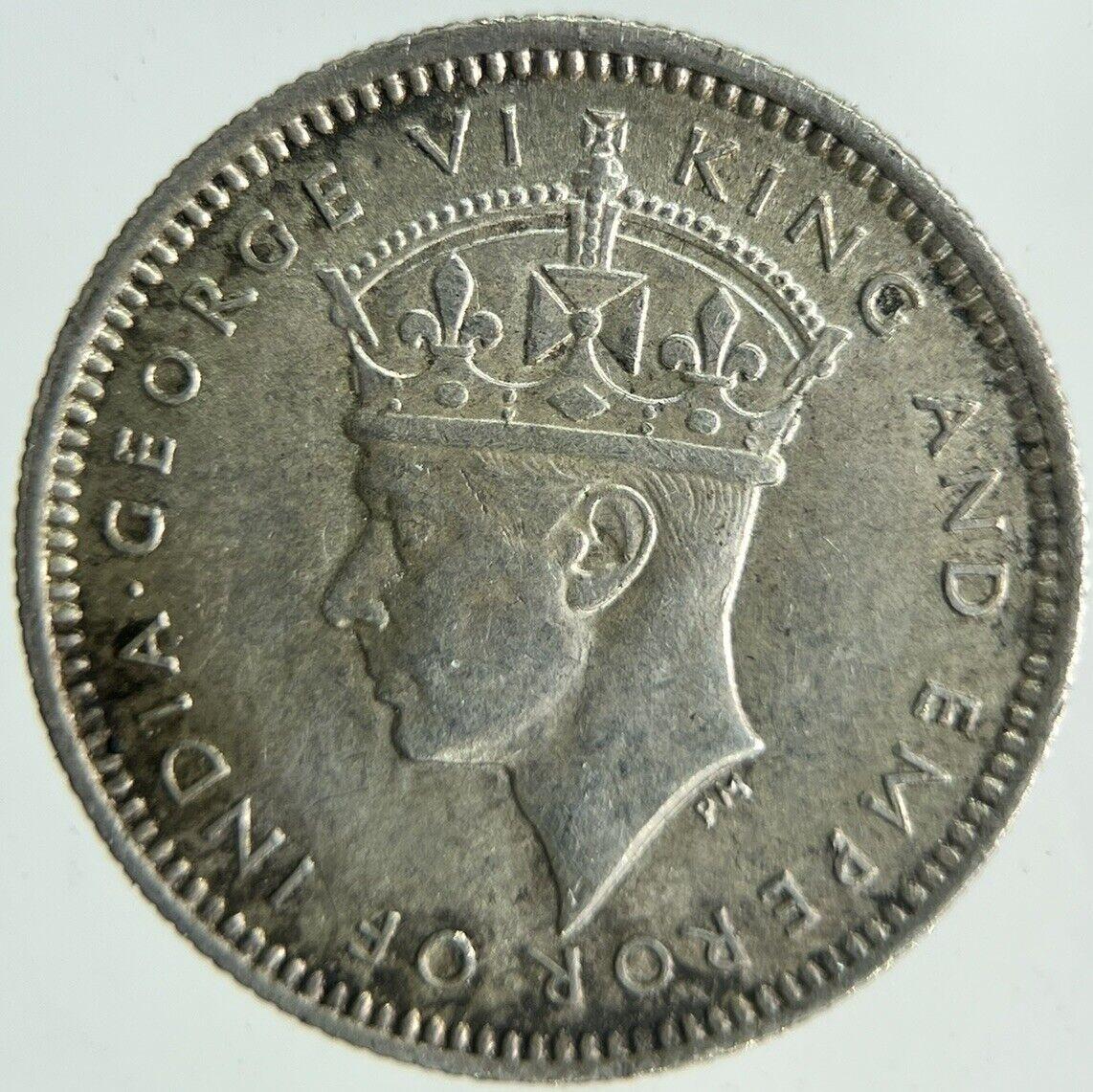 1941 Settlements Straits 10 Cents Silver Coin | Fine Collectable Grade