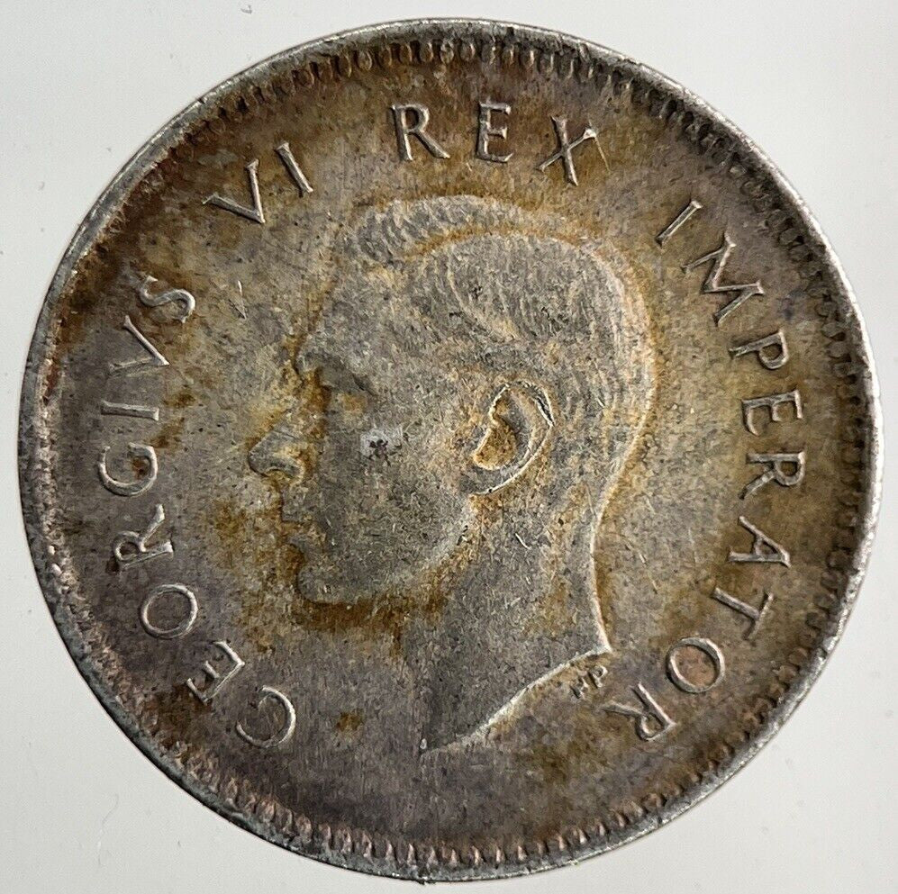 1941 South Africa Threepence Silver Coin | Very High Grade