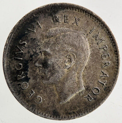 1941 South Africa Threepence Silver Coin | Very High Grade