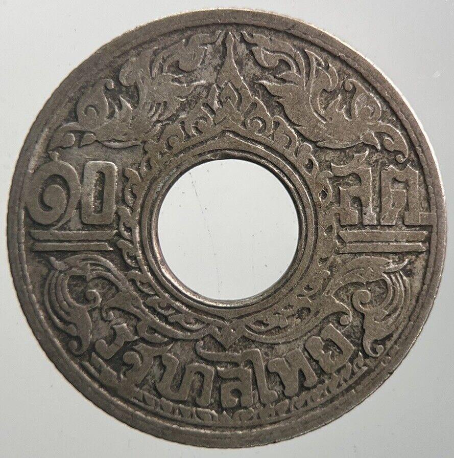 1941 Thailand Thai 10 Satang Rama VIII Silver Coin | Collectable Grade | a4300