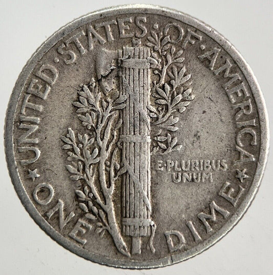 1941 US USA Mercury Dime Silver Coin | Fine Collectable Grade
