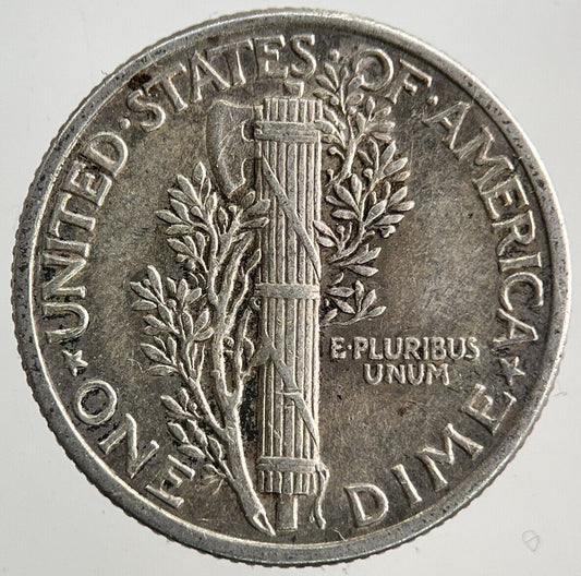 1941 US USA Mercury One Dime Silver Coin | Very High Grade