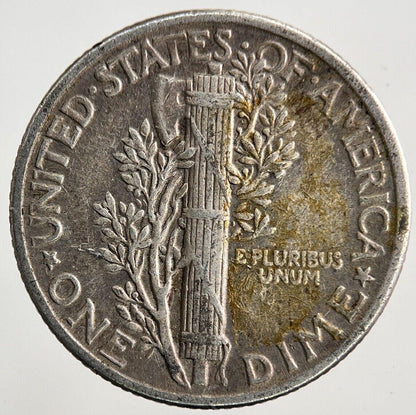 1941 US USA Mercury One Dime Silver Coin | Fine Collectable Grade