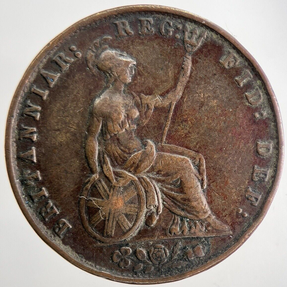 1941 Victoria Half-Penny Coin | Very High Grade | a7754