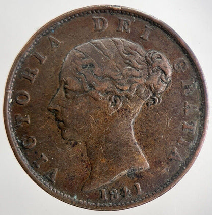 1941 Victoria Half-Penny Coin | Very High Grade | a7754