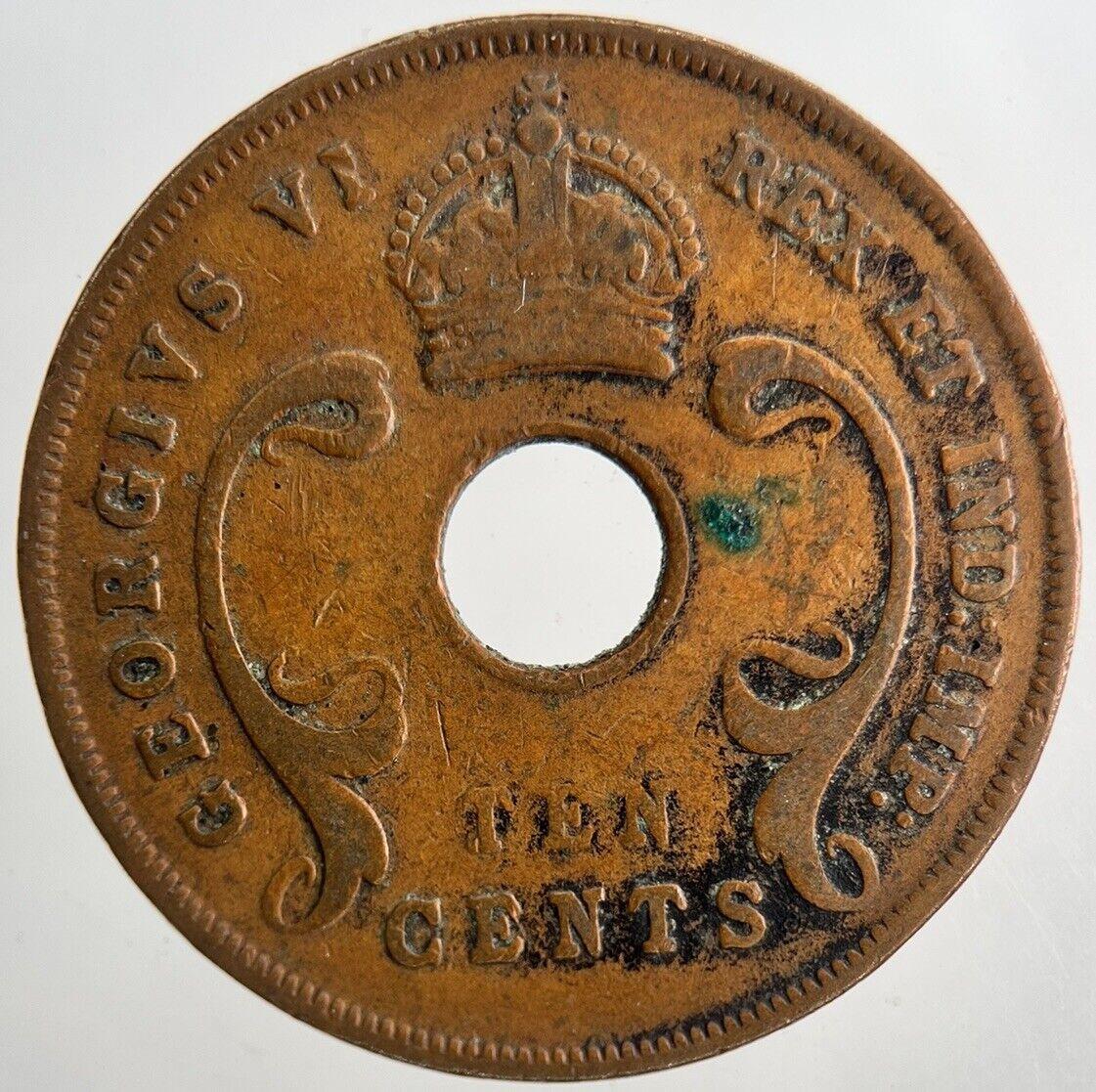 1942 East Africa 10 Cents Coin | Collectable Grade | a6576