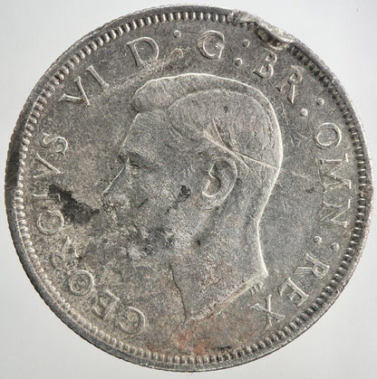 1942 George VI Florin Silver Coin | Fine Collectable Grade