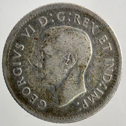 1942 Canada 10 Cents Silver Coin | Collectable Grade
